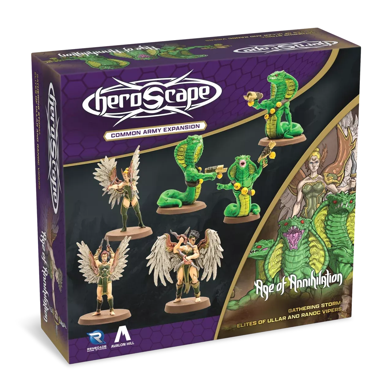 Heroscape: Age of Annihilation - Elites of Ullar & Ranoc Vipers - Common Army Expansion