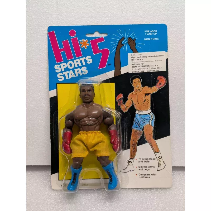 HI 5 Sports Stars Knock Off Figure MR. BOXER MOC RARE