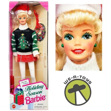 Holiday Season Barbie Doll Special Edition 1996 Mattel 15581