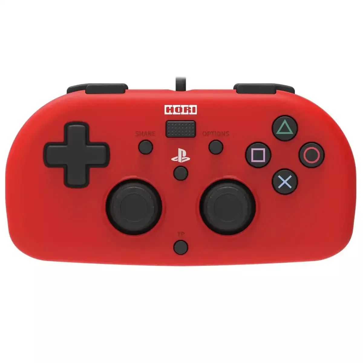HORI Ps4 Playstation 4 Wired Controller Light Red