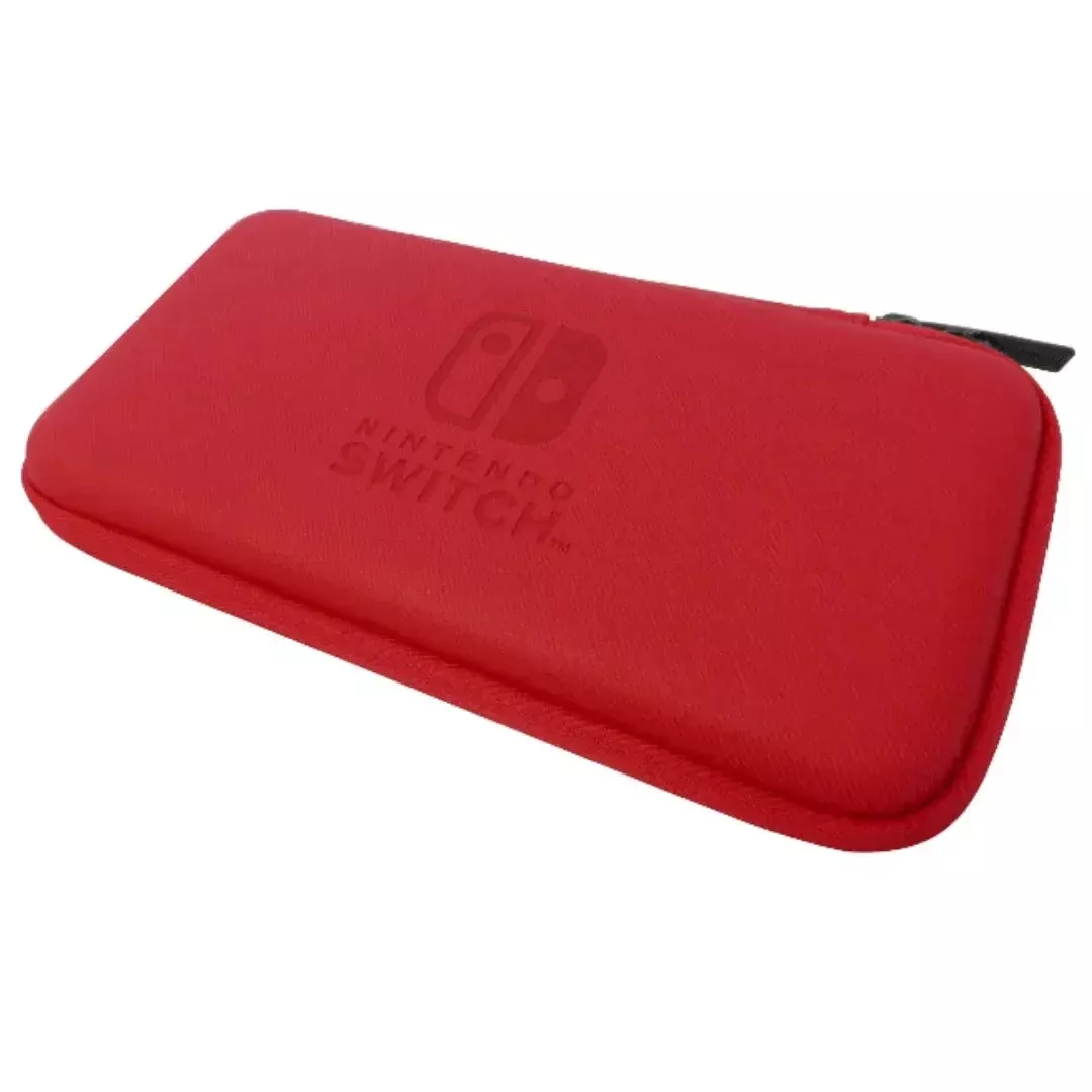 HORI Slim Hard Pouch For Nintendo Switch Lite Red