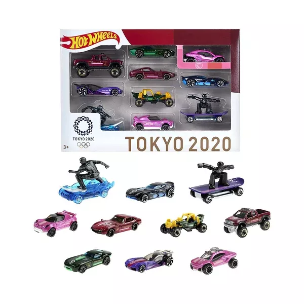 Hot Wheels 2020 Olympics 10 Pack Car Set