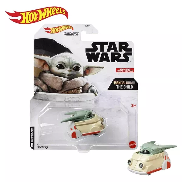 Hot Wheels Character Cars Star Wars Mandalorian The Child Car