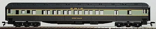 IHC 49247 HO Scale Heavyweight 12-1 Sleeper Erie "Scenic Island"