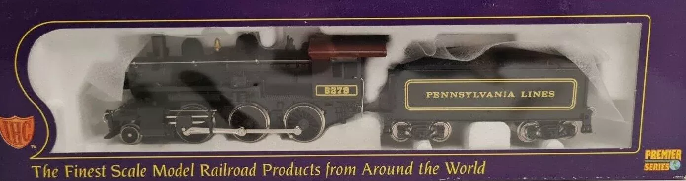 IHC M529 HO Scale 2-6-0 Mogal Steam Loco Pennsylvania Lines 8279