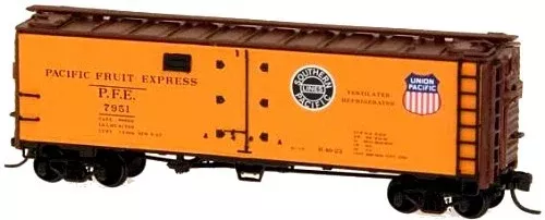 InterMountain Railway Co. 40601 40' Steel Reefer Kit SP/UP PFE #s Vary
