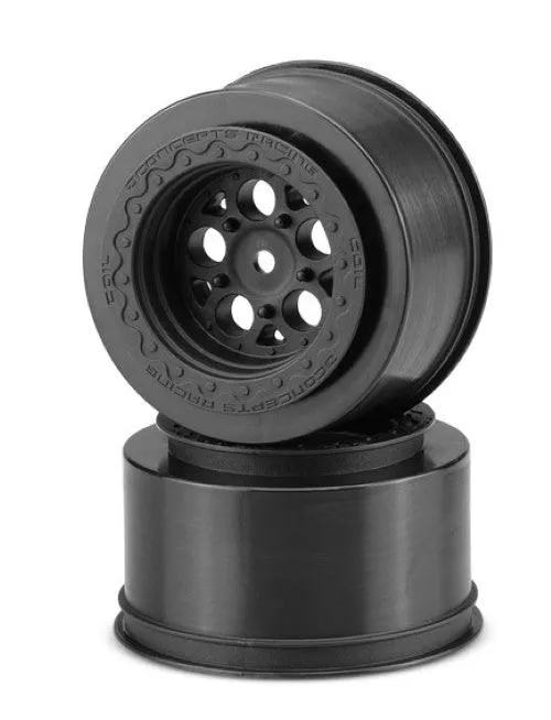 Jconcepts Coil Mambo 2.2 x 3.0" 12mm Hex Rear Black Wheels Slash Bnadit Eliminator