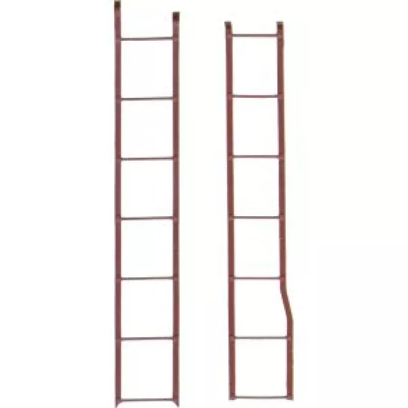 Kadee - Complete Set - End & Side Ladders 7 Rung - Boxcar Red