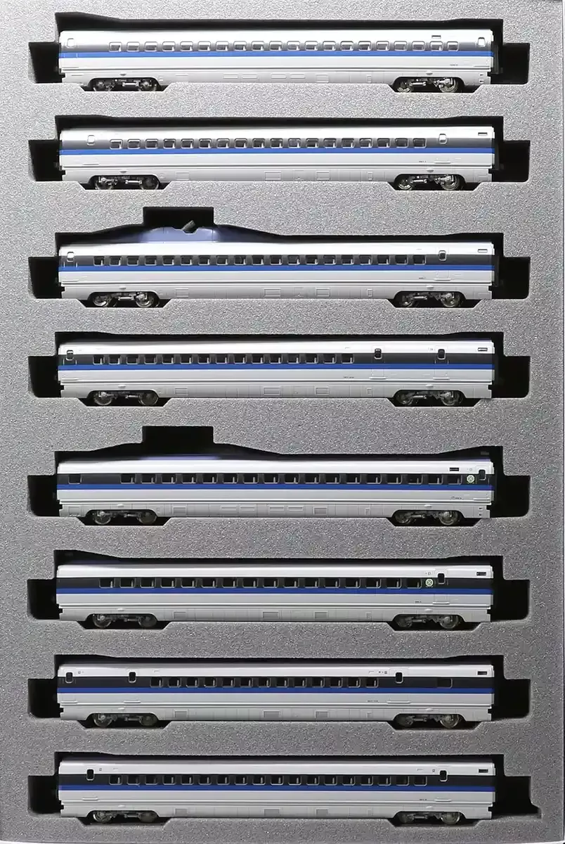 KATO 10-1795 Series 500 Shinkansen 'Nozomi' 8 Cars Add-On Set N Scale