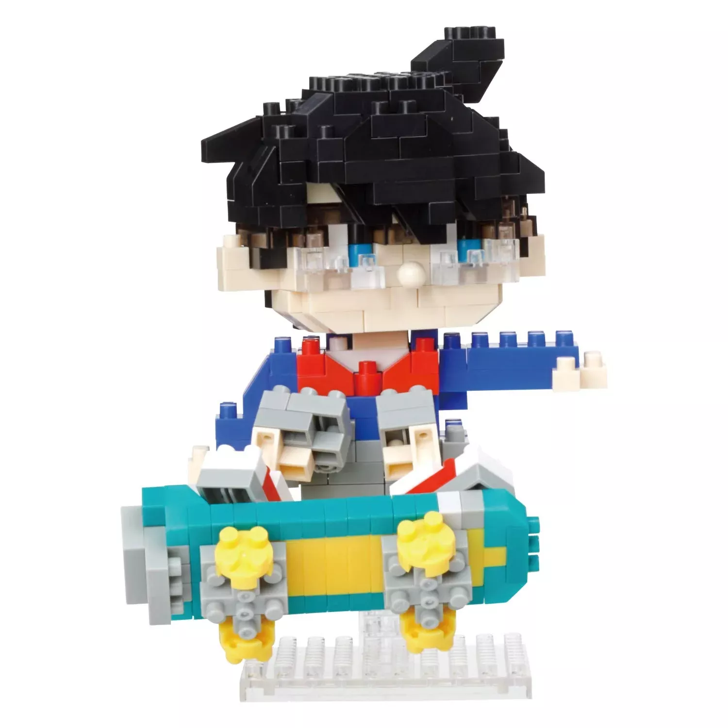 KAWADA Cn-32 Nanoblock Charanano Conan Edogawa Skateboard Ver.