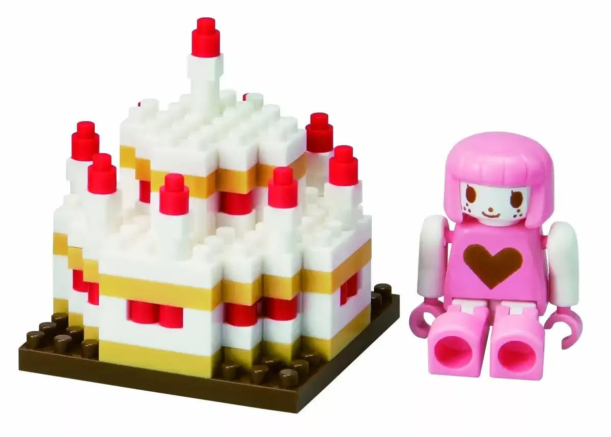 KAWADA Ml-023 Nanoblock Happy Birthday Girl
