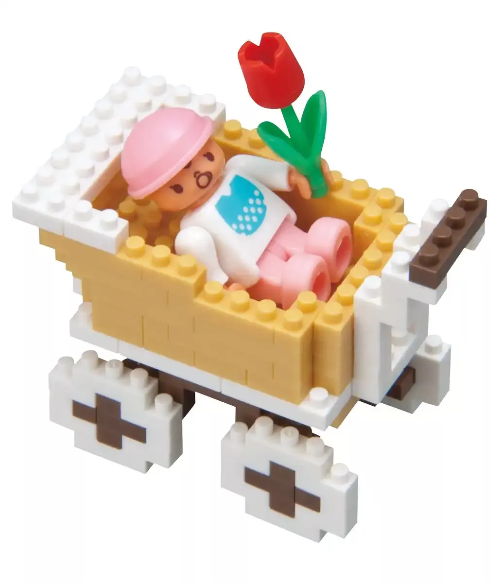 KAWADA Ml-026 Nanoblock Hello! Baby