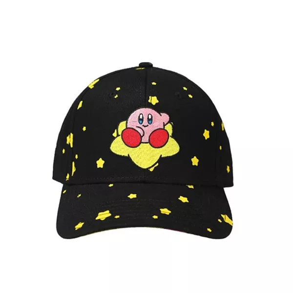 Kirby Embroidered Curved Snapback Hat