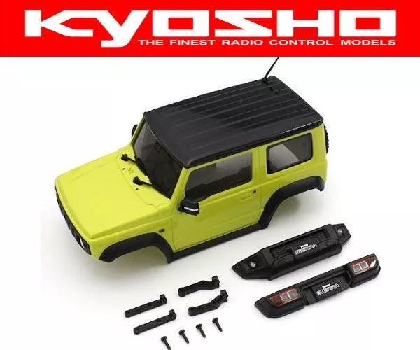Kyosho MXB03Y BS MX-01 Suzuki Jimny Sierra Yellow Mini-Z 4X4