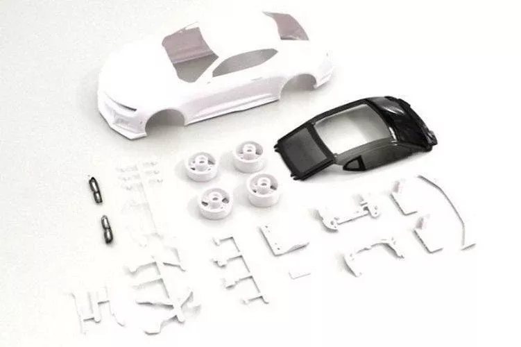 Kyosho MZN199 CHEVROLET CAMARO ZL1 WhiteBodySetw/Wheel Mini-Z