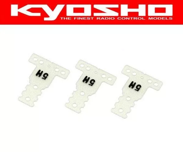 Kyosho MZW437H FRP RearSus.Plate(0.5Hard/3pcs) MR03MM/LM/MM2