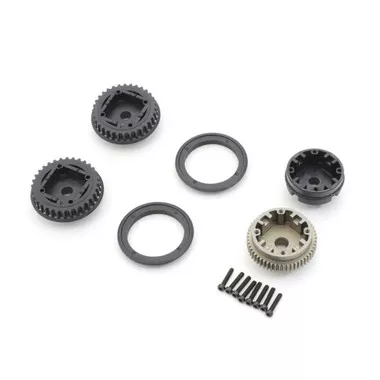 Kyosho OT256 Diff Gear Case & Pulley for Optima Mid