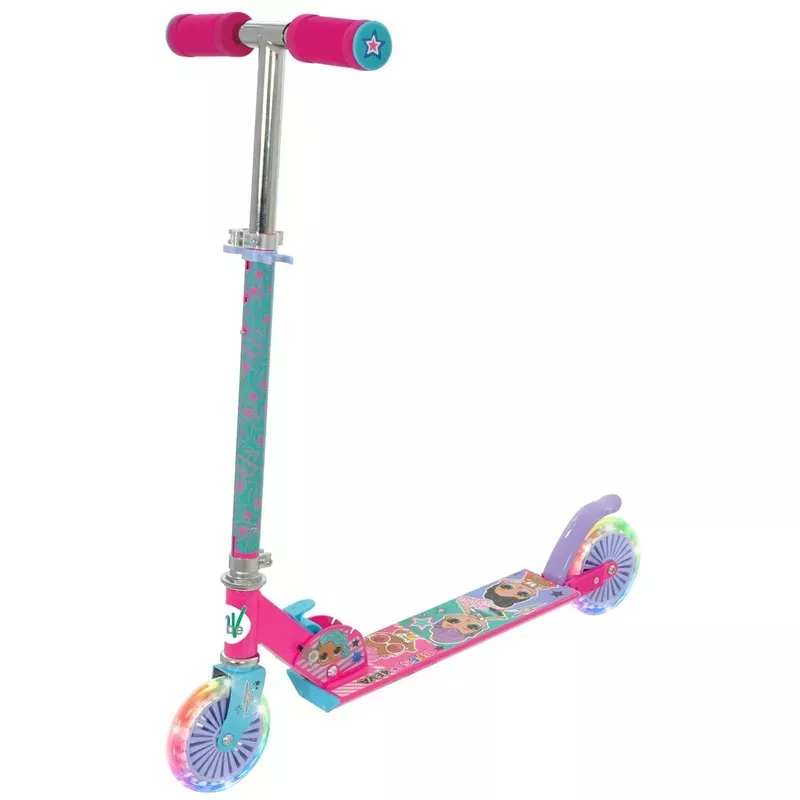 L.O.L. Surprise! Folding Inline Scooter with Light Up Wheels