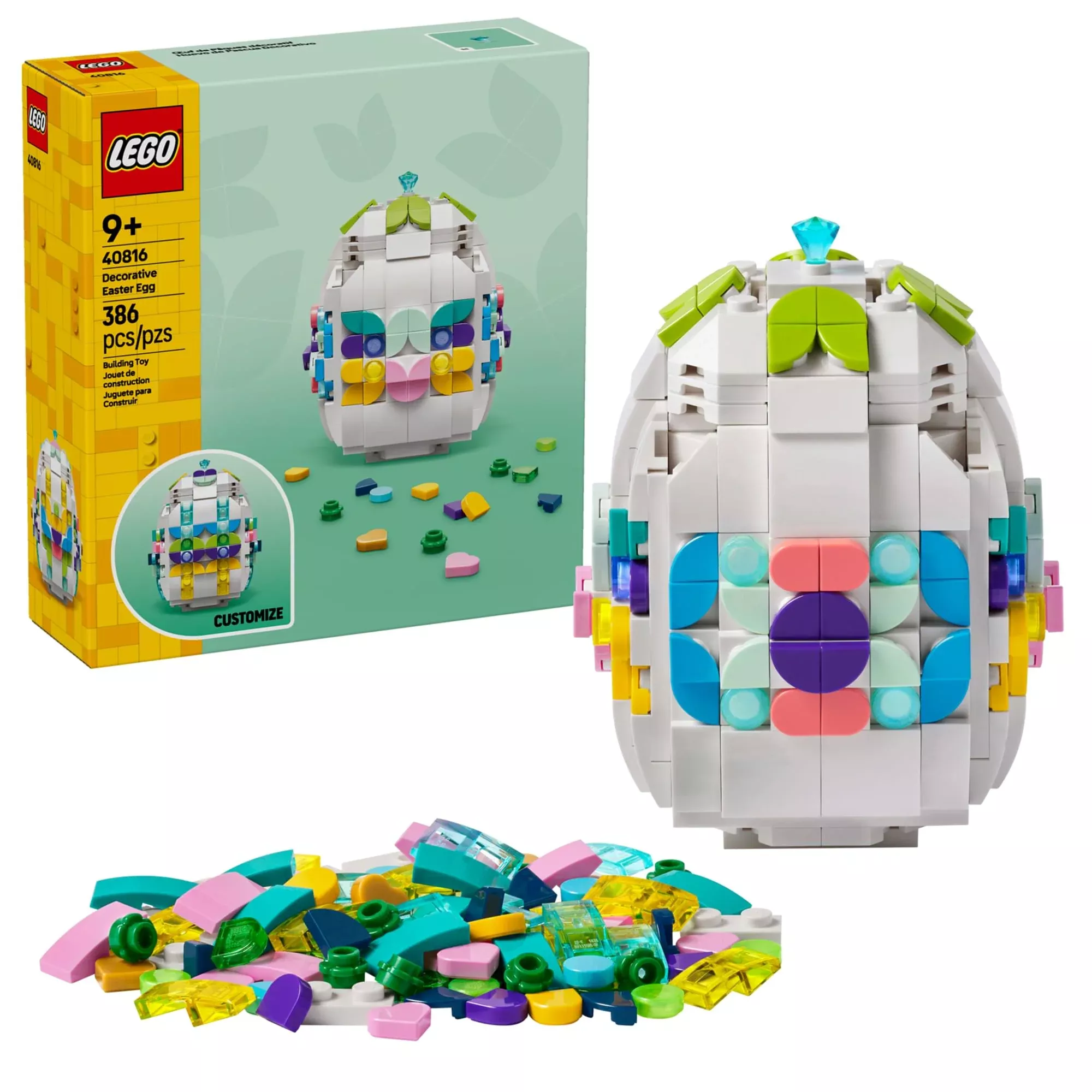 LEGO 40816 Decorative Easter Egg Building Set