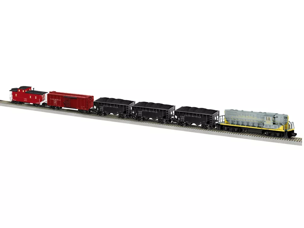 Lionel 2217020 S Gauge American Flyer Clinchfield Coal Hauler Model Train Set