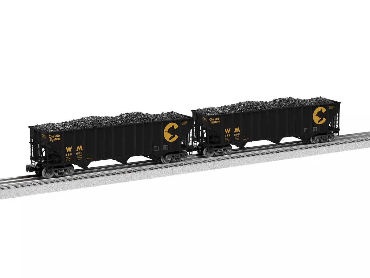 Lionel 2326089 O Scale 100 Ton Open Hopper Chessie System WM