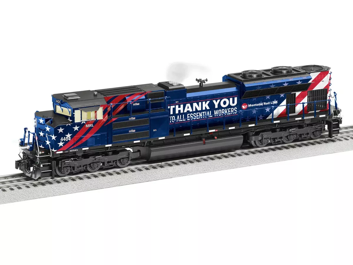 Lionel 2333160 O Scale LEGACY EMD SD70ACe Montana Rail Link "Essential" MRL 4404 BTO