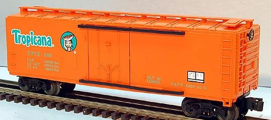 Lionel 6-17307 Standard O Gauge Refrigerator Car Tropicana TPIX 300