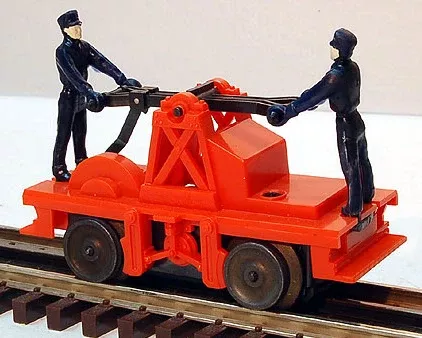 Lionel 6-18401 O Gauge Operating Handcar