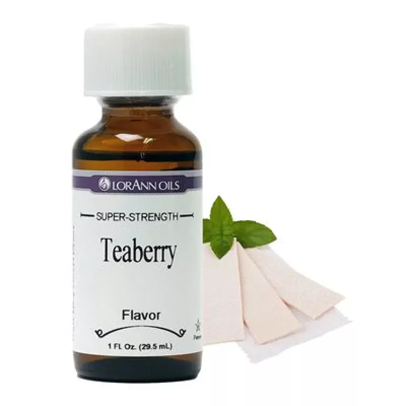 LorAnn Oils Teaberry Flavor- 1 OZ # 0622-0500 **BBD Oct 2024**
