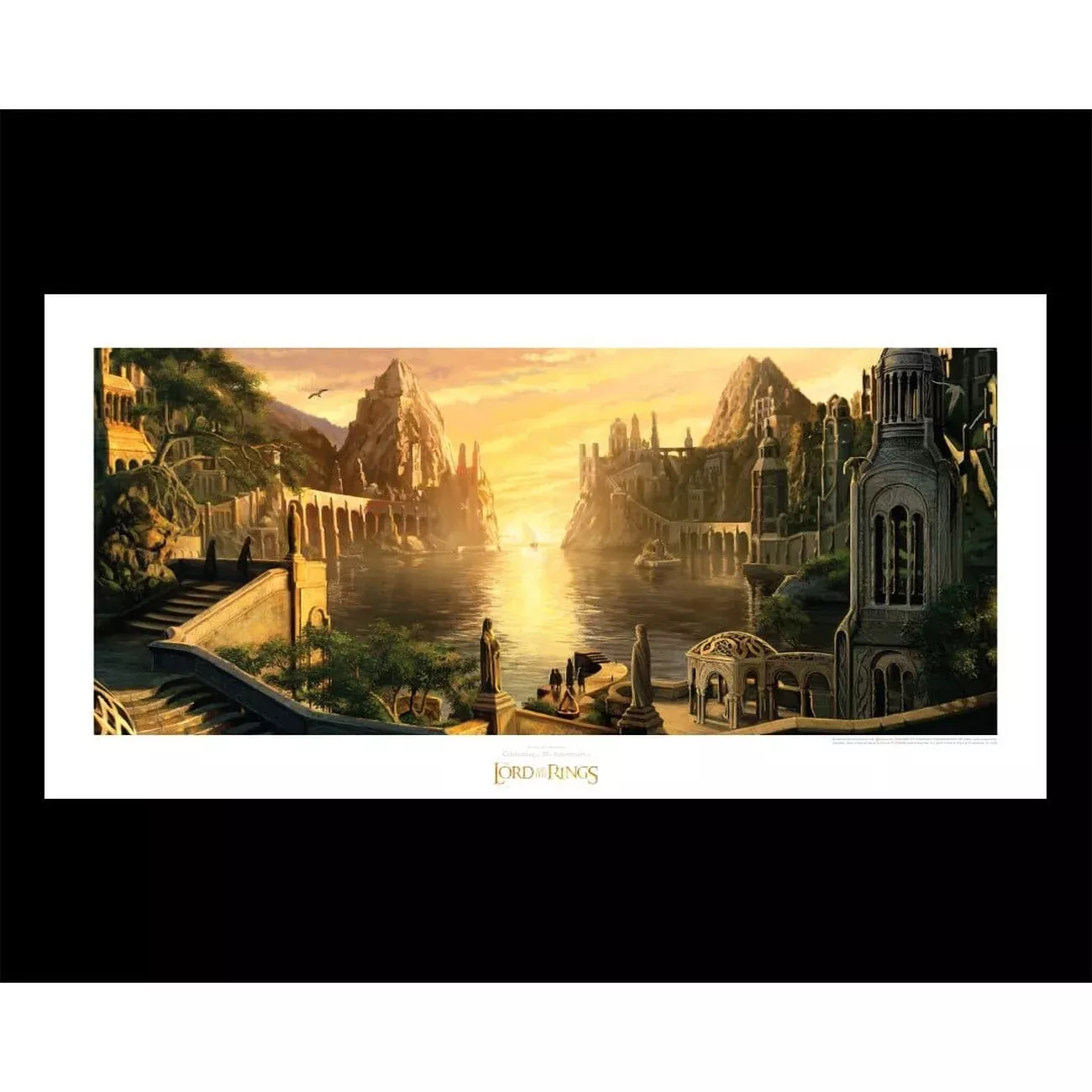 The Lord of the Rings - The Grey Havens Art Print