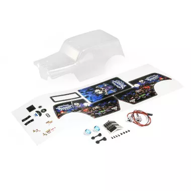 Losi LOS210047 Clear Body Set for Son Uva Digger 1/18 Mini LMT