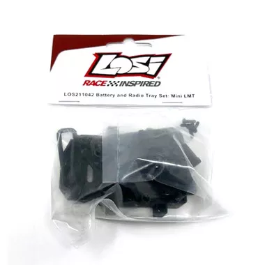 Losi LOS211042 Battery & Radio Tray Set for 1/18 Mini LMT