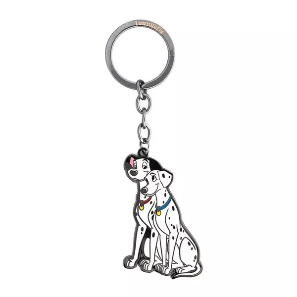 Loungefly Disney 101 Dalmatians Dogs Metal Keychain
