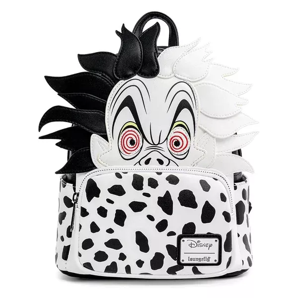 Loungefly Disney Villains Cruella De Vil Spots Cosplay Mini Backpack
