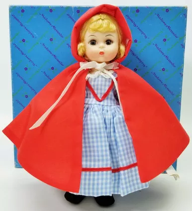 Madame Alexander 8" 1980s Red Riding Hood Doll No. 482 NEW