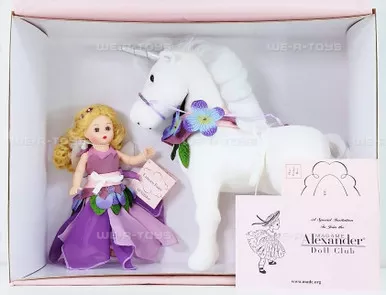 Madame Alexander Unicorn Fairy 8 inch Doll and Plush Unicorn Set No.42225 NEW