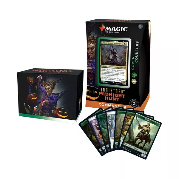 Magic Innistrad Midnight Hunt Coven Counters Commander Deck