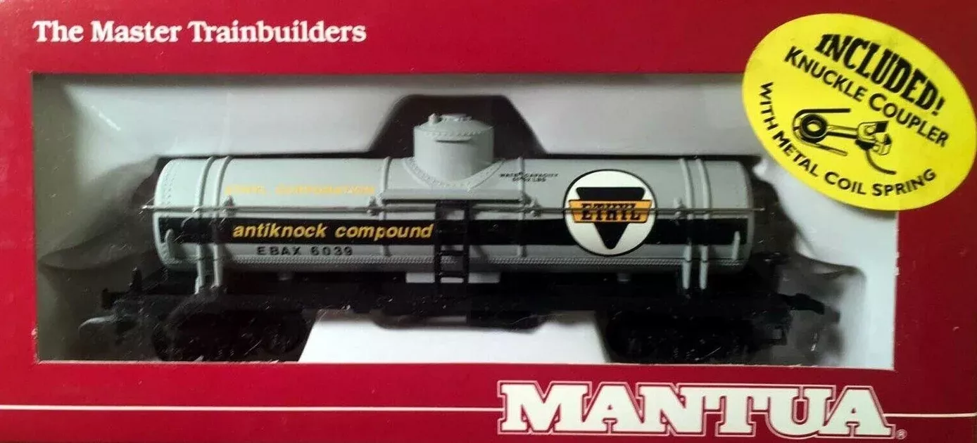 Mantua 732-660 HO Scale 35' Tank Car Ethyl EBAX 6039