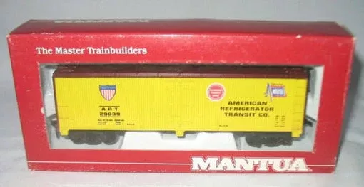 Mantua 739-182 HO Scale 40' Woel Reefer MP/Wabash ART 29039