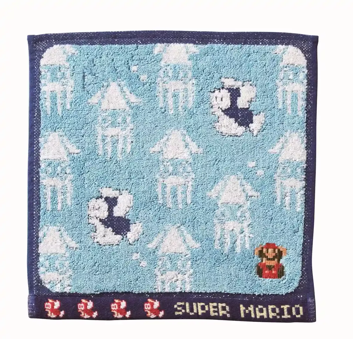MARUSHIN Super Mario Mini Towel Underwater Stage