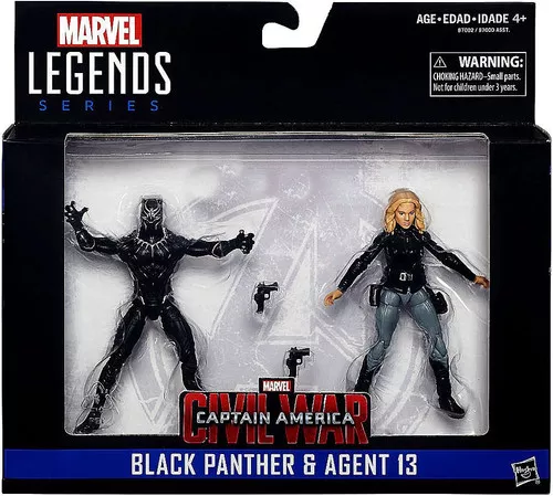 Marvel Black Panther & Agent 13 Action Figure 2-Pack