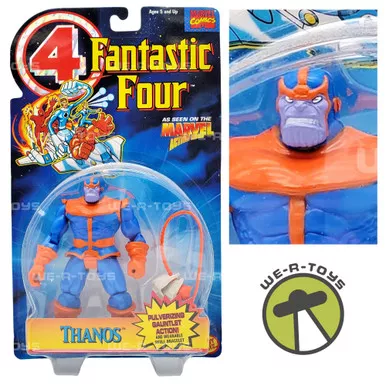 Marvel Comics Fantastic Four Thanos #45114 Toy Biz 1995 NRFP