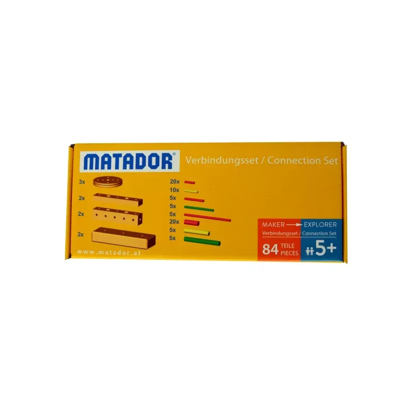 Matador Maker (3+) to Explorer (5+) Connecting Set (84pcs)