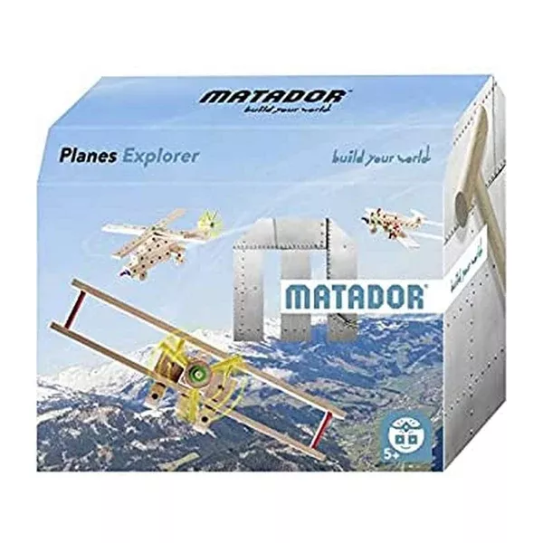 Matador Themeworld Planes Explorer Building Set