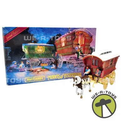 Matchbox Models of Yesteryear Horse Drawn Carriages Gypsy Caravan 1900 NEW