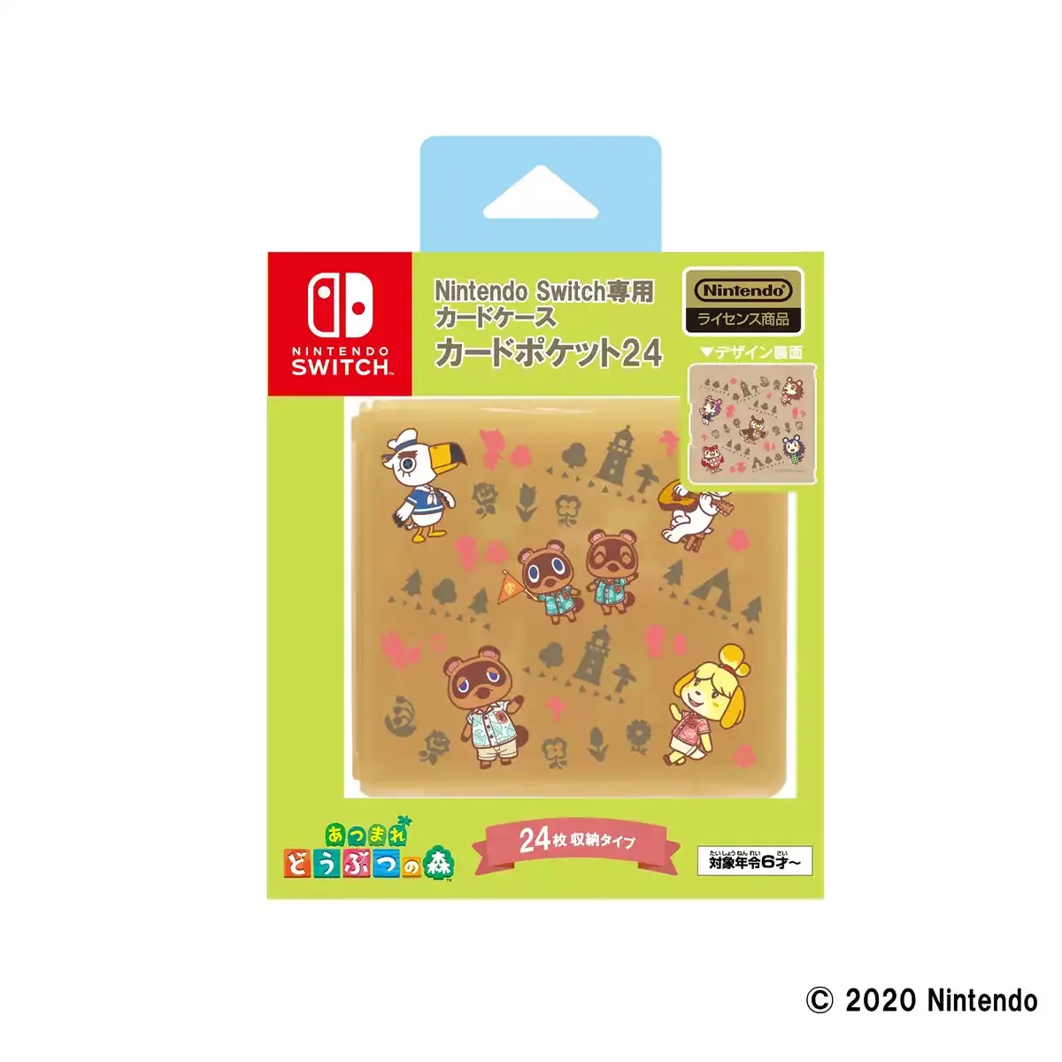 Maxgame Nintendo Switch Card Pocket 24 Animal Crossing New Horizons