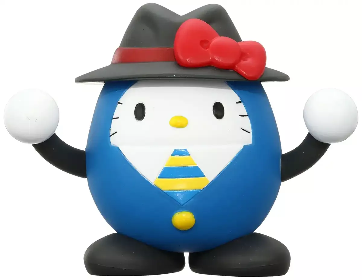 MEDICOM Udf-271 Ultra Detail Figure Doraemon X Hello Kitty Korobashiya 1 Red