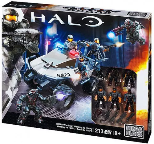 Mega Bloks Halo NMPD Warthog Set #38175