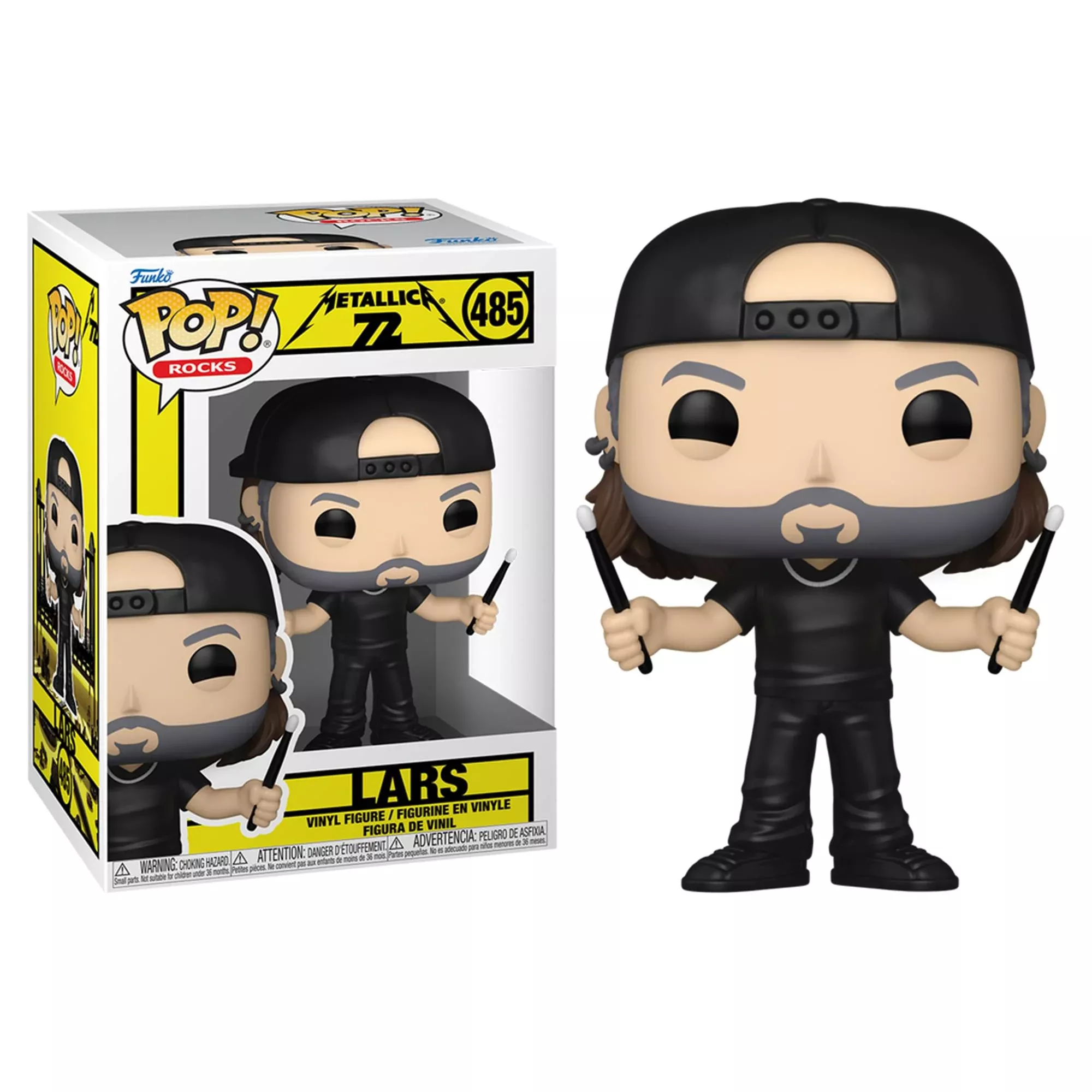 Metallica Funko POP Rocks | Lars Ulrich (72 Seasons)