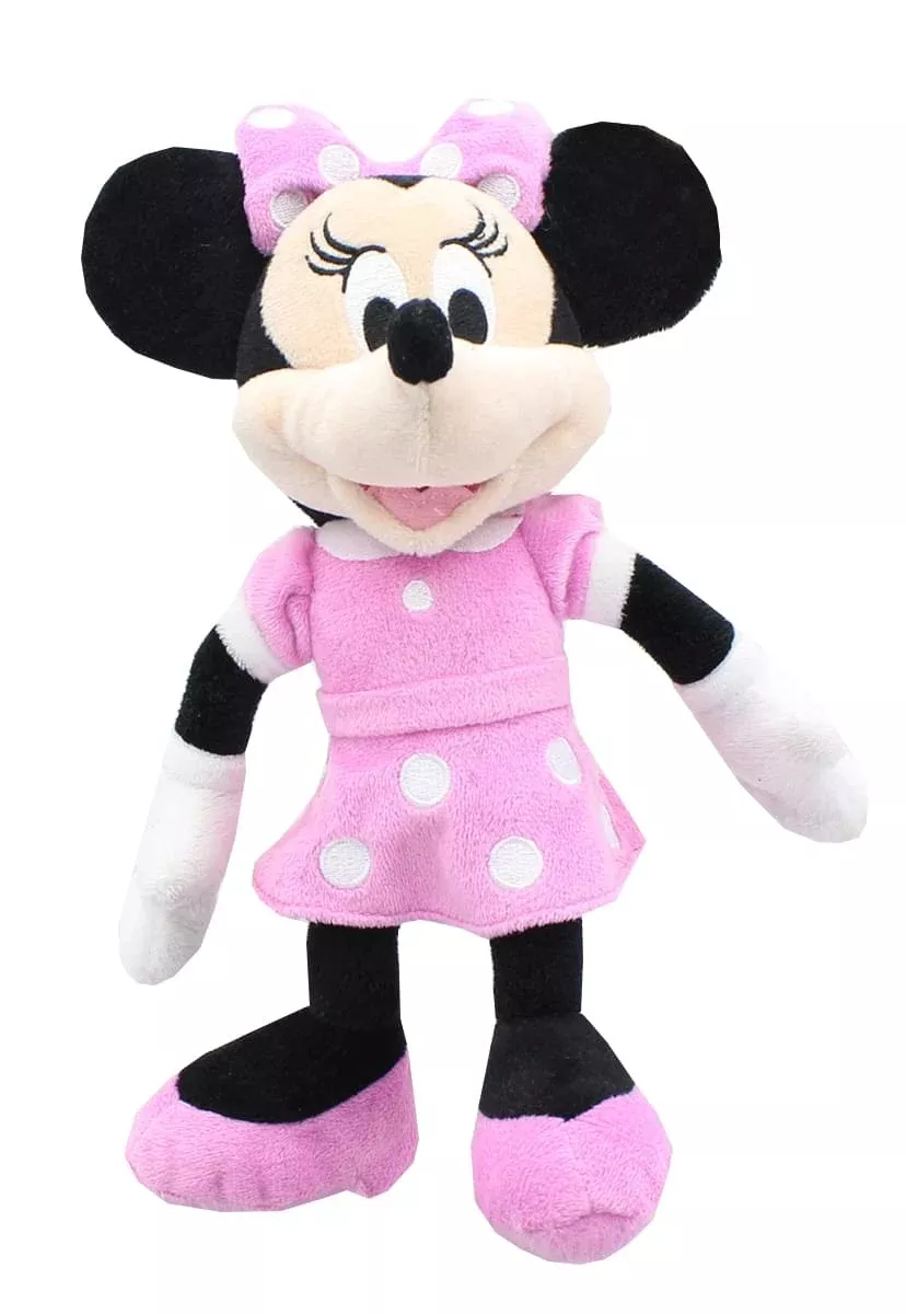 Mickey Mouse Clubhouse 9" Plush, Minnie (Pink Dress)